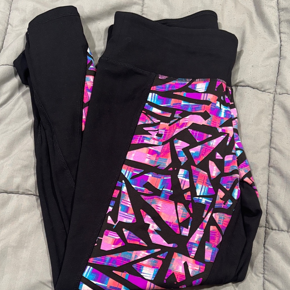 Lane Bryant Colorful Geometric Print Leggings